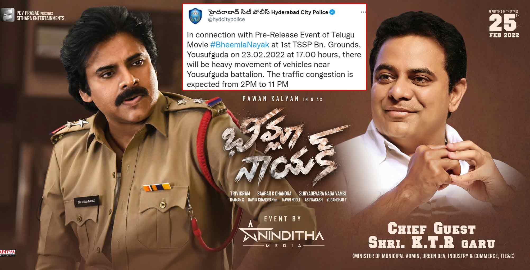 Bheemla Nayak Pre Release Event Hungama