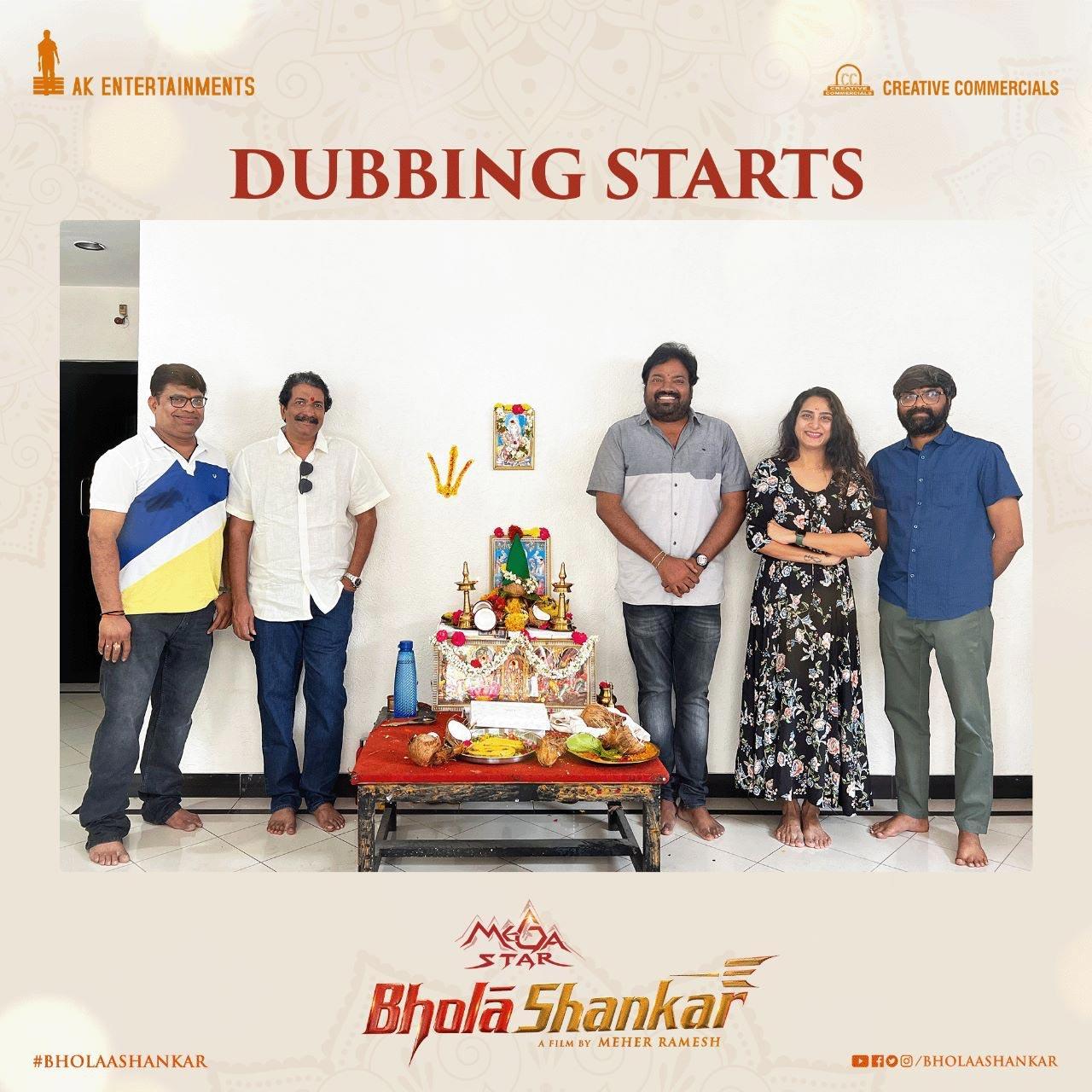Bholaa Shankar Huge Interval Sequence Shoot Underway