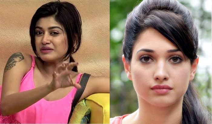 Big Boss Fame Oviya to Replace Tamannaah?