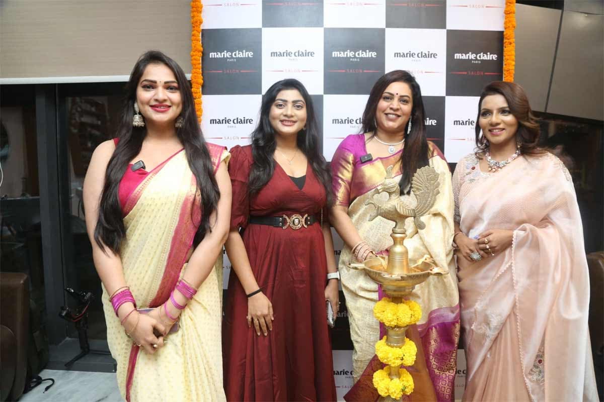 Bigg Boss Celebrities at Marie Claire Salon Opening