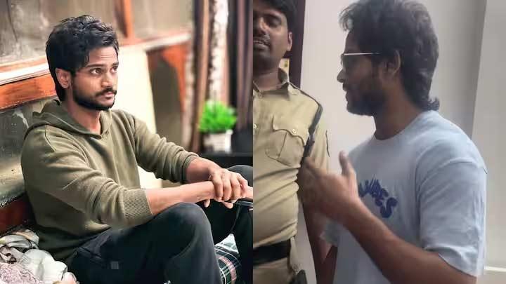 Bigg Boss Fame Shanmukh Caught By Police