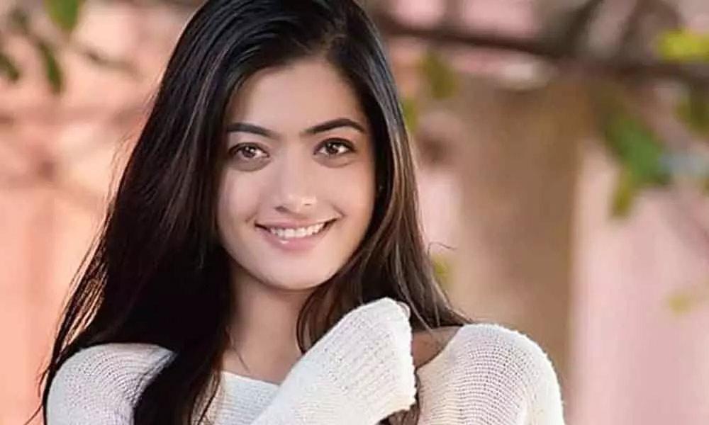 Bollywood media highlighting Rashmika