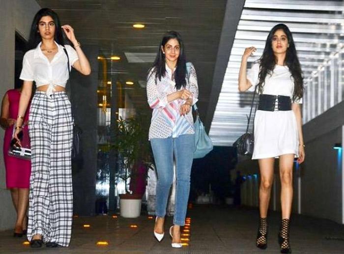 Bollywood Total Focus on Sridevi and Daughters