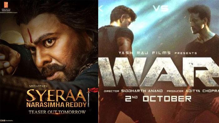 Bollywood Update: Sye Raa vs War