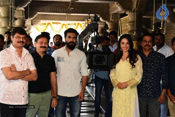 Boyapati, Ramcharan Film First Day Shoot