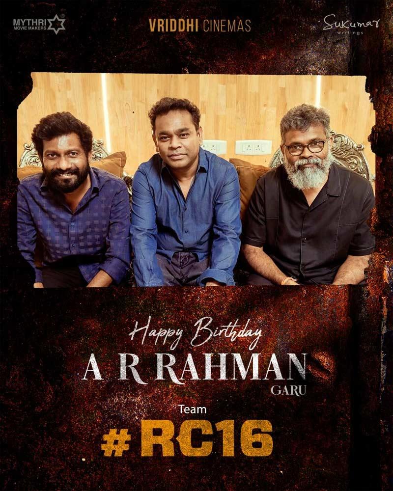 Buchi Babu ropes in AR Rahman for the pan-Indian project
