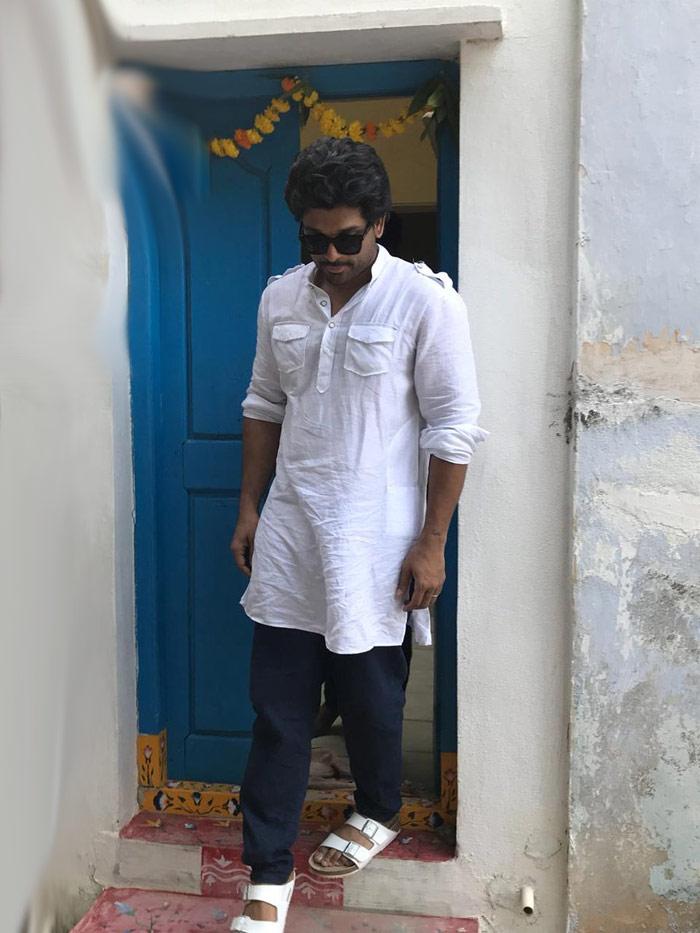 Bunny Celebrates Vijaya Dasami at His Aunt House