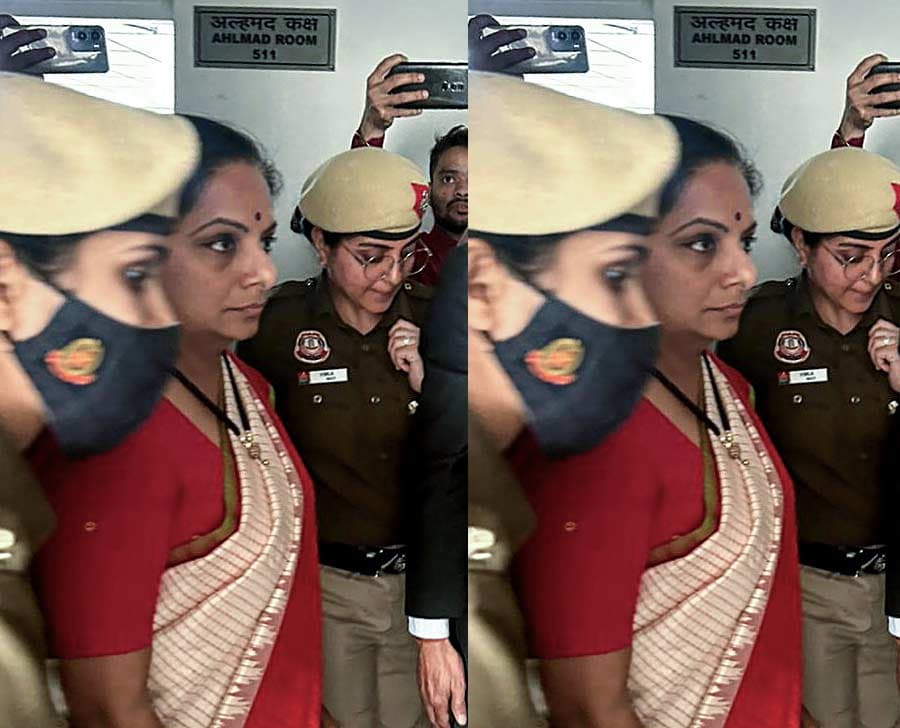 CBI arrested Kavitha again