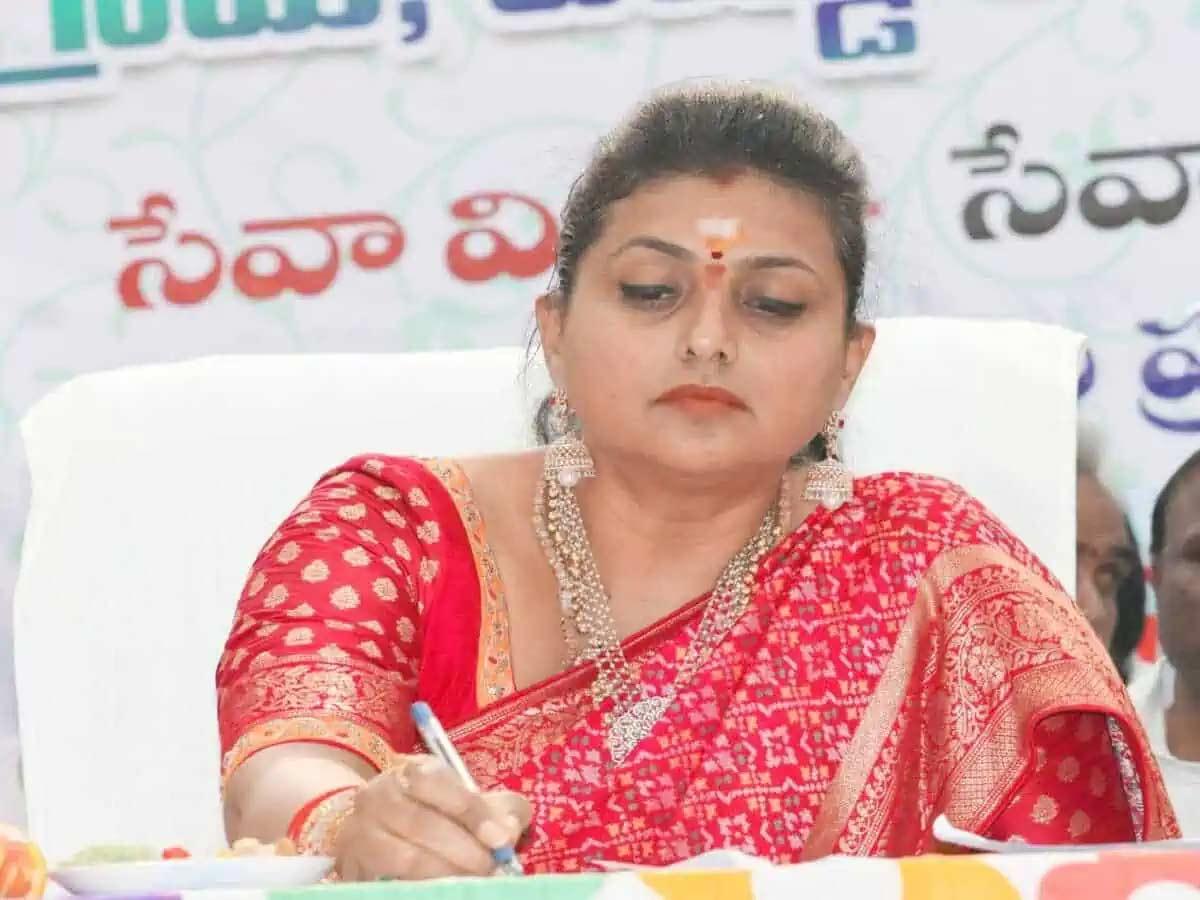 Celebrations in YCP after Roja defeat