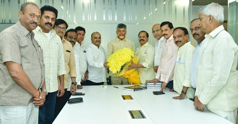  Chandrababu meet to NTR Literature, Souvenir, and Website Committee