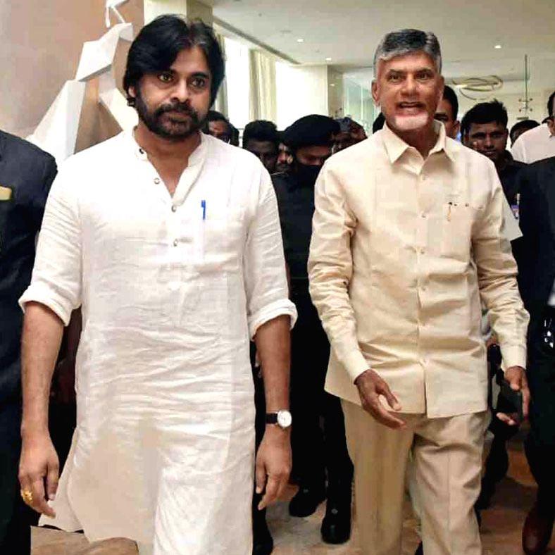 Chandrababu tweet in support of Pawan Kalyan