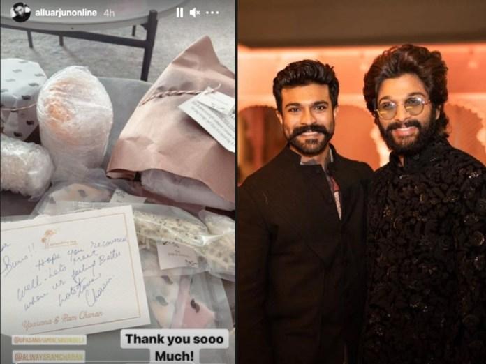 Charan Showers Surprise On Bunny