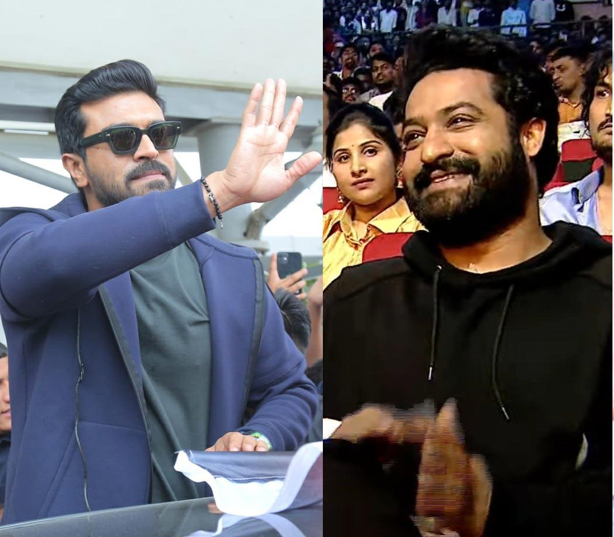  Charan there - NTR here