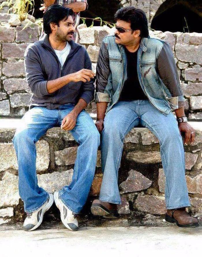 Chiranjeevi Birthday Greetings to Pawan Kalyan