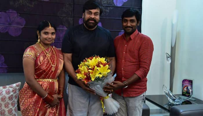Chiranjeevi's Blessings to Fan