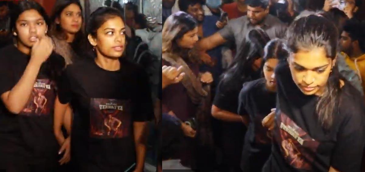 Chiranjeevi Daughters at Waltair Veerayya Benefit Show