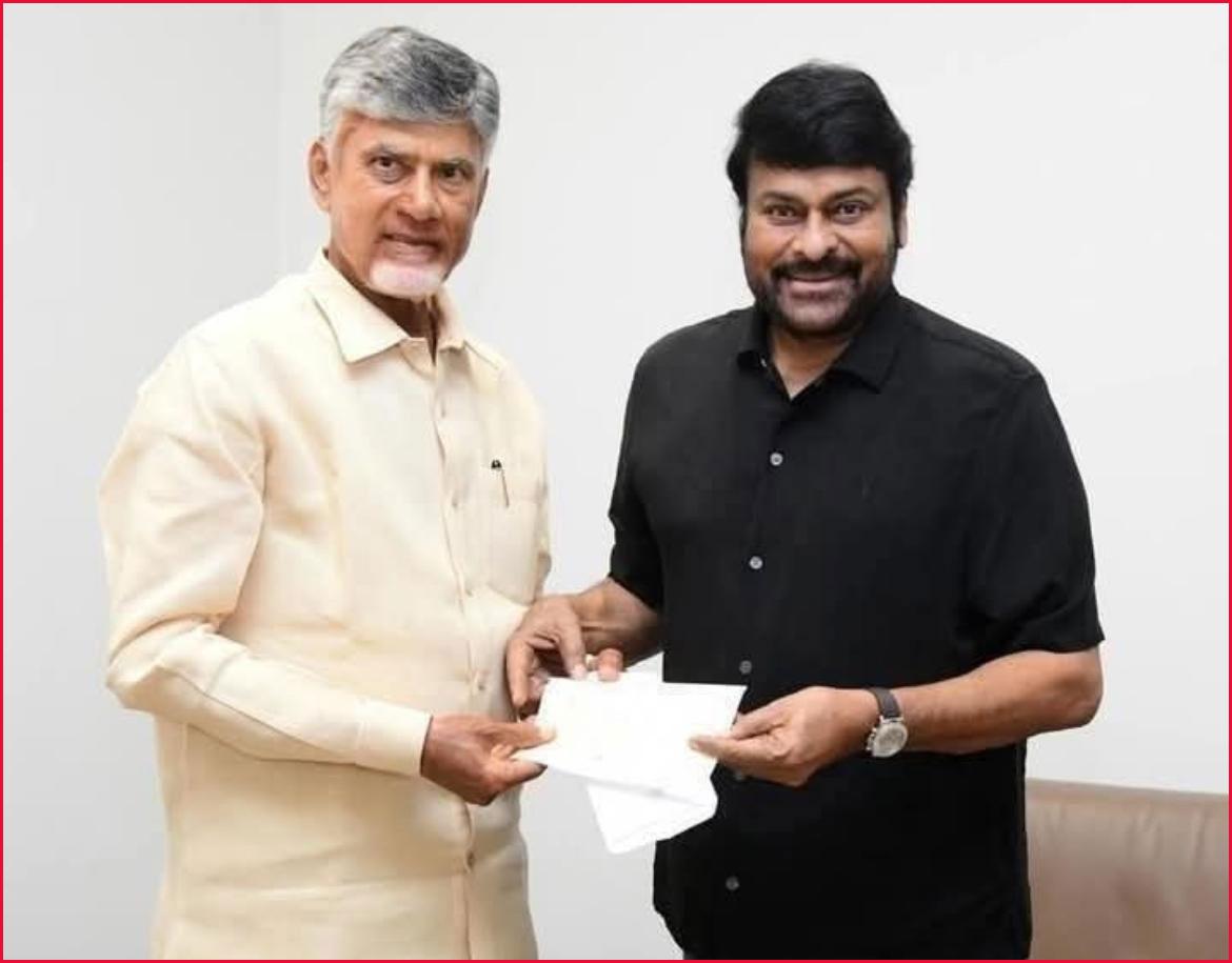 Chiranjeevi Donates 1 Crore to CM Relief Fund