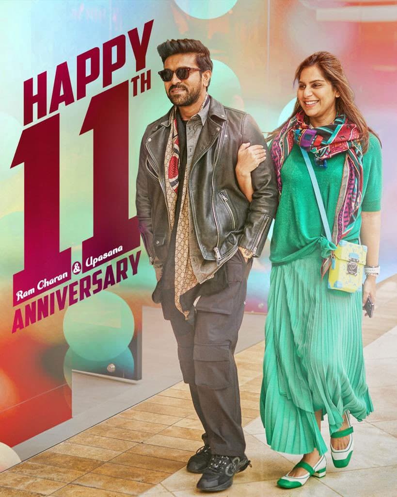 Chiranjeevi extends warm wishes to son Ram Charan and Upasana