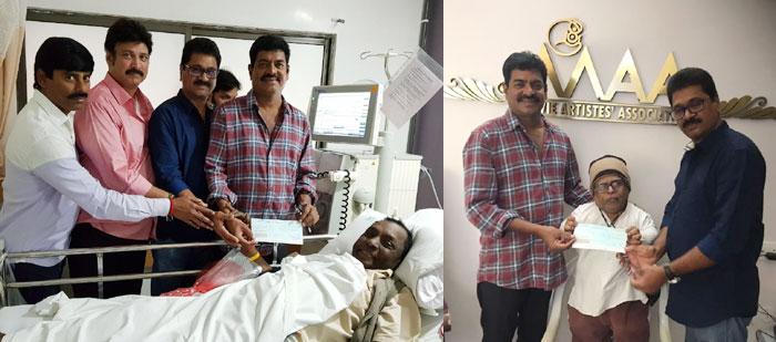 Chiranjeevi Helps Gundu Hanumantha Rao and Potti Veerayya