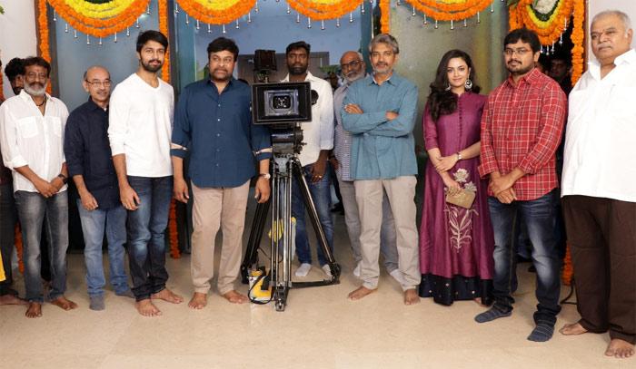 Chiranjeevi Son In Law Kalyaan Dhev Debut On Chiru Hands