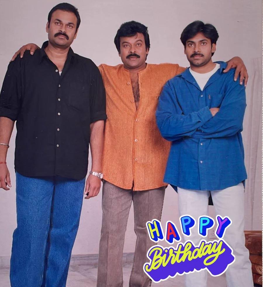Chiranjeevi wishes to  Pawan Kalyan