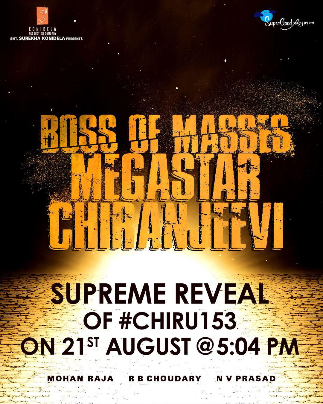 Chiru 153, 154,155 Titles Fix?