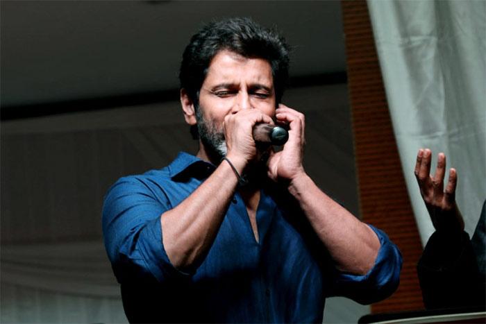 Chiyaan Vikram Sings Song at His Daughter Marriage