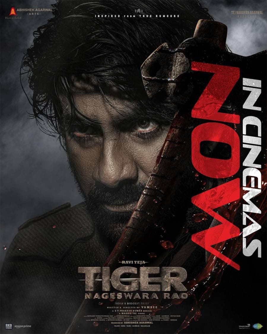 Cinejosh Review : Tiger Nageswara Rao 