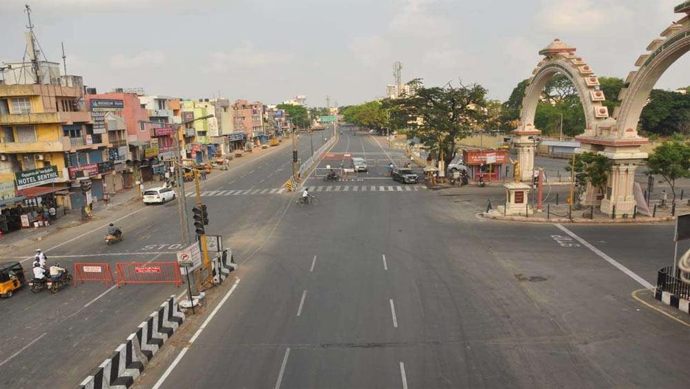 Complete lockdown in Tamil Nadu