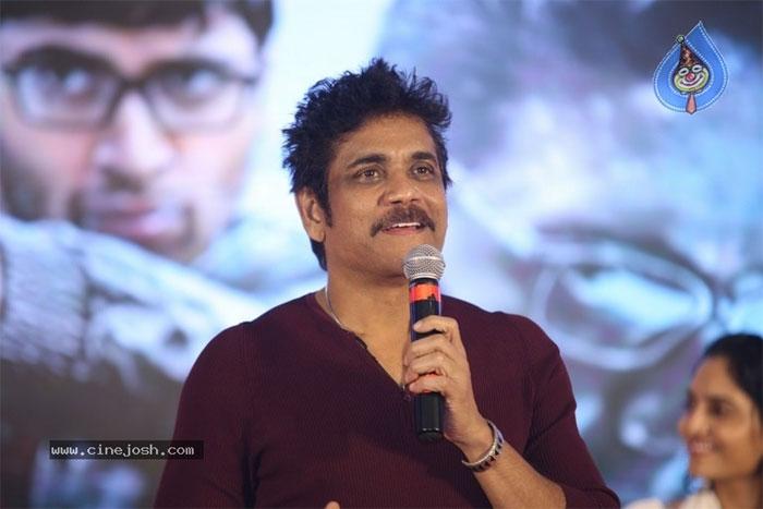 Controversy on Nagarjuna Speech at Goodachari Success Meet