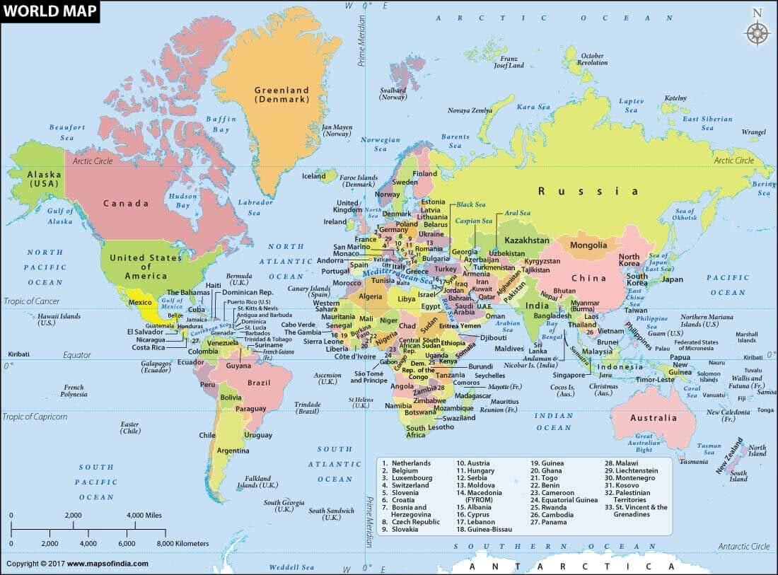 Countries that changed their names in the past..