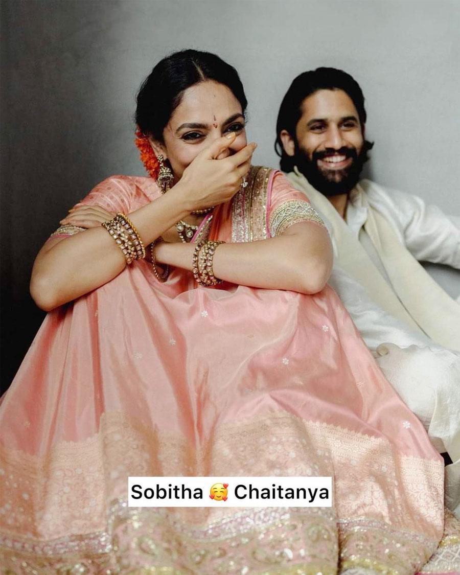 Cute pic of Chaitu-Shobhita