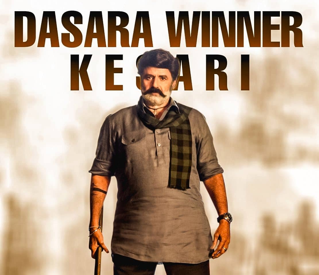 DasaraWinnerKesari hashtag trends on twitter 