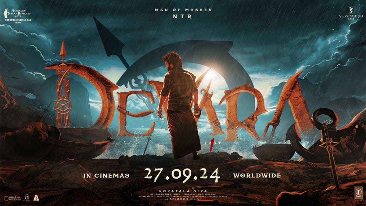 Devara releasing worldwide grandly on September 27th