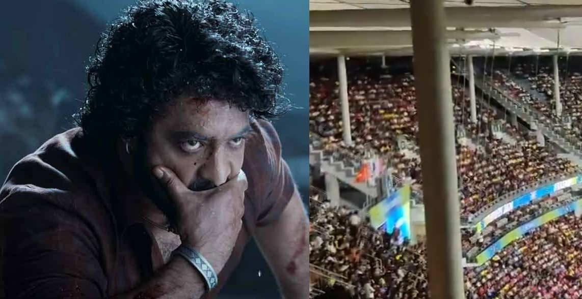Devara song played in the cricket stadium