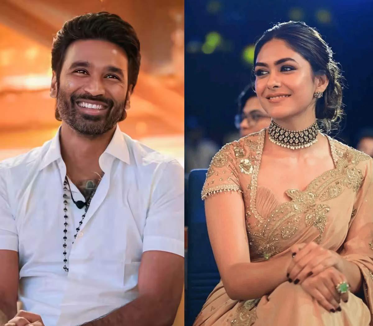 Dhanush Fuels Fresh Dating Rumours With Mrunal Thakur