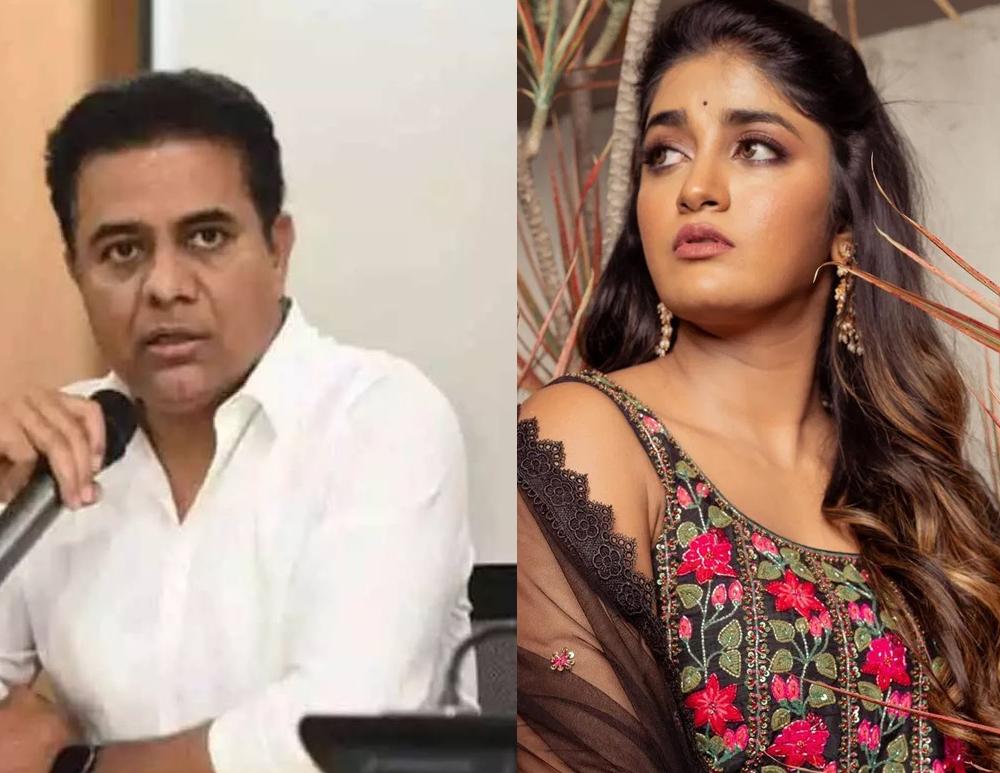 Dimple Hayathi questions KTR