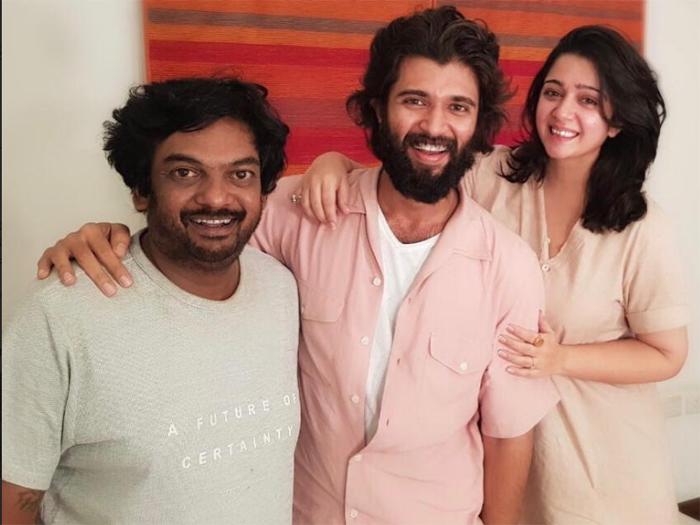 Director Puri Jagannadh and Vijay Deverakonda Film Announcement