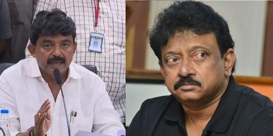 Director RGV meet minister Perni Nani