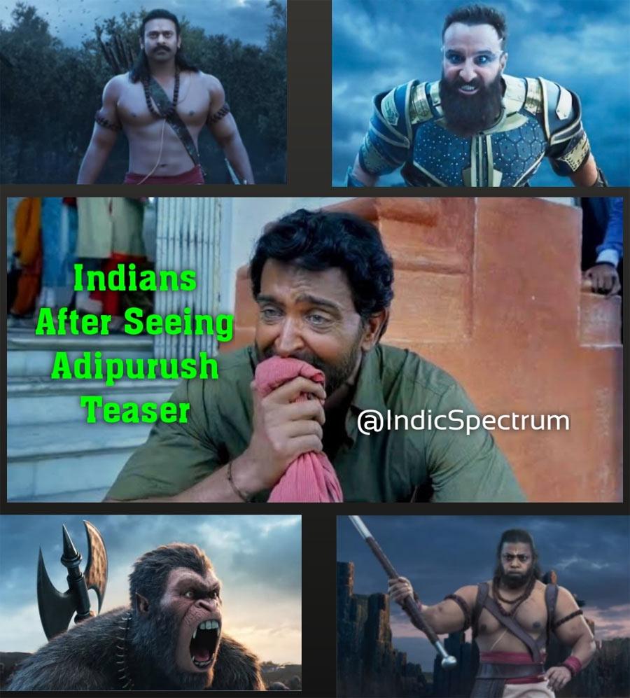 DisappointedAdipurush hashtag trends on twitter