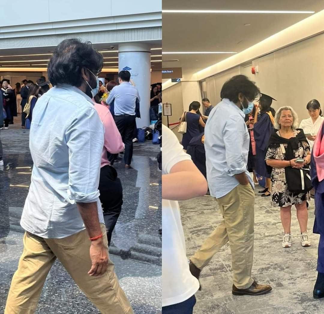 Do you know where Pawan went with his wife?
