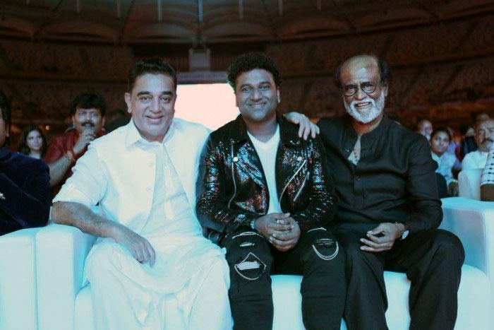 DSP Happy with Rajini and Kamal statements