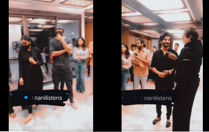 Dulquer Salmaan in Project K sets