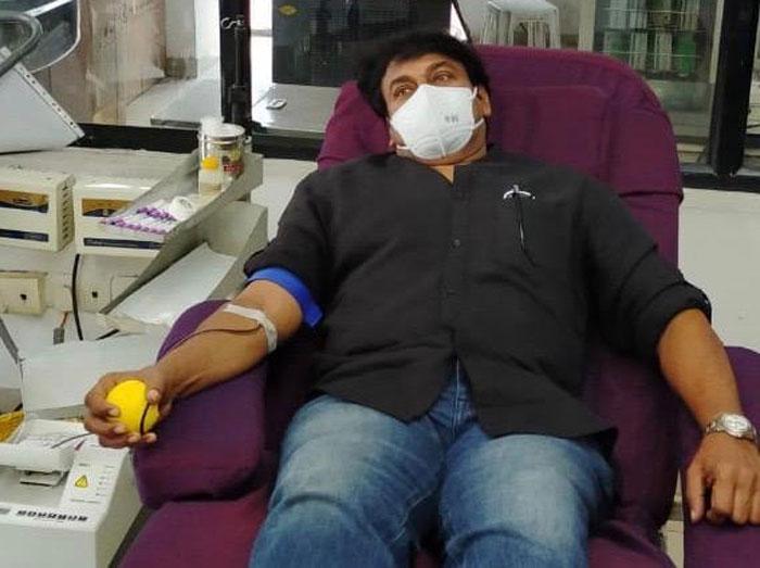 Everyone Donate Blood.. Megastar Chiranjeevi request to fans
