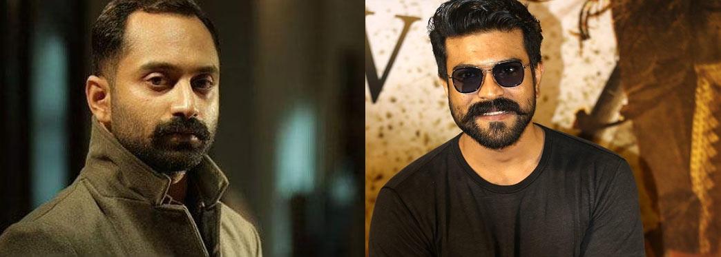 Fahadh fazil as villain in next ram charan-shankar movie