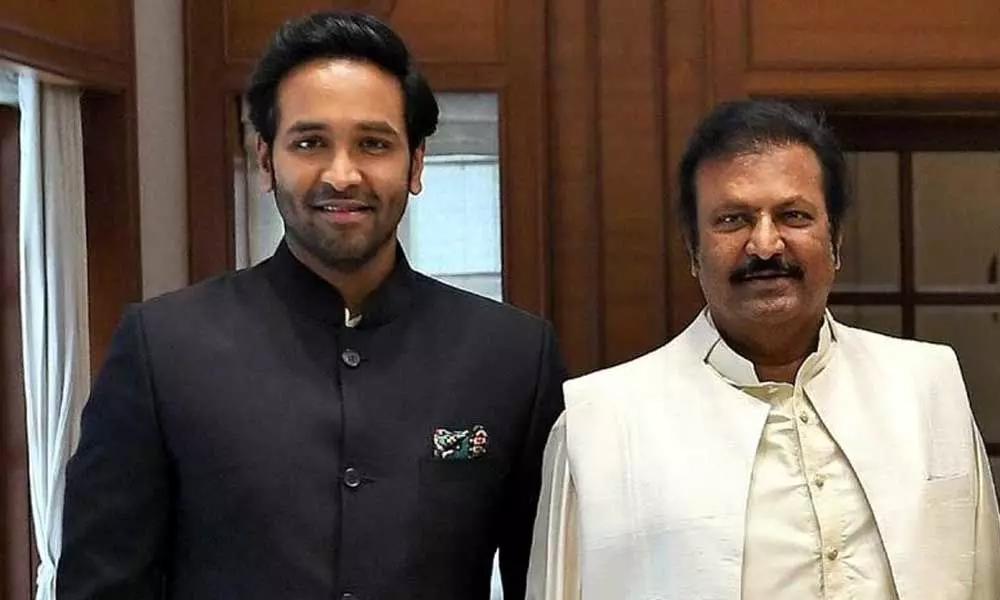 Father and son as villains to Balayya