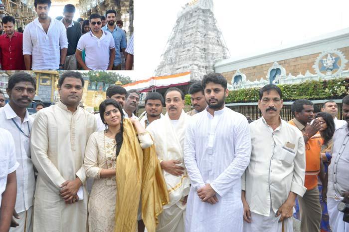 Fidaa and Lie Movie Teams Visits AP Temples