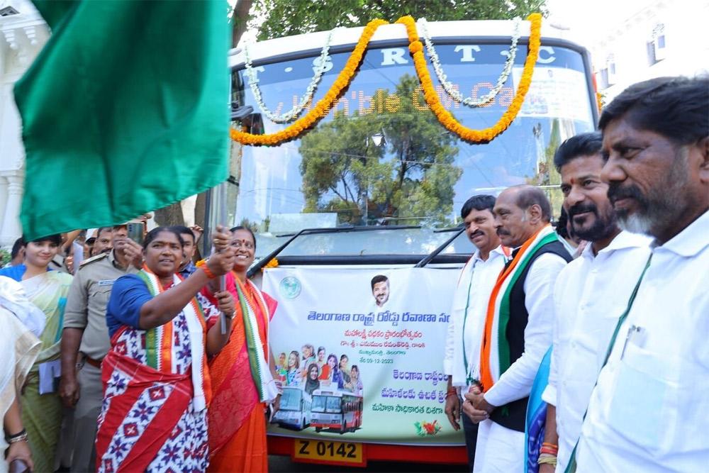Full Collections to TSRTC with Mahalakshmi Scheme