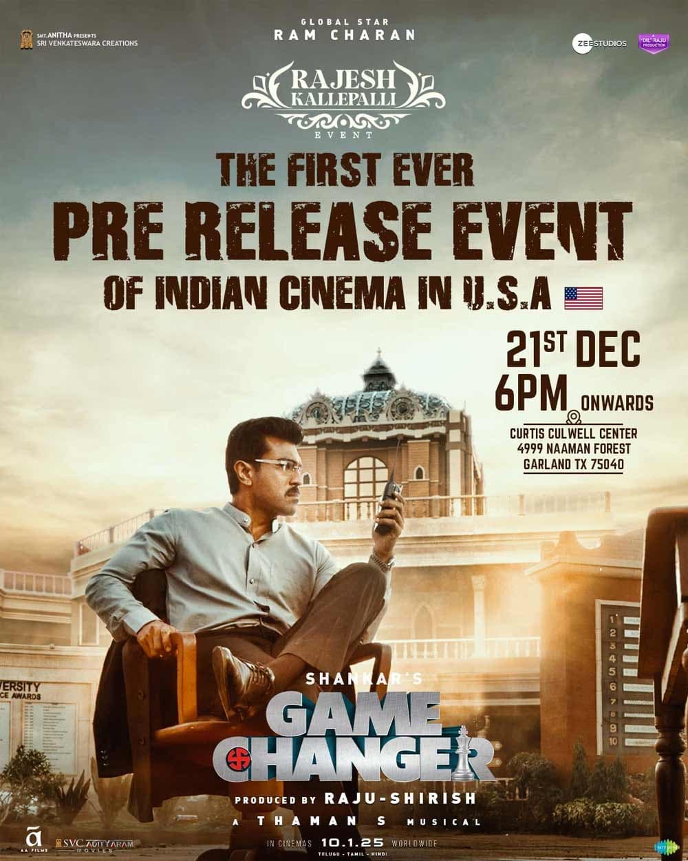 Game Changing event in USA
