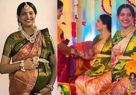 Geetha Madhuri Seemantham Celebrations Video Goes Viral